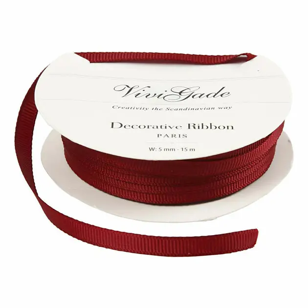 Meest Verkocht Decoratie Lint Rood, 15m