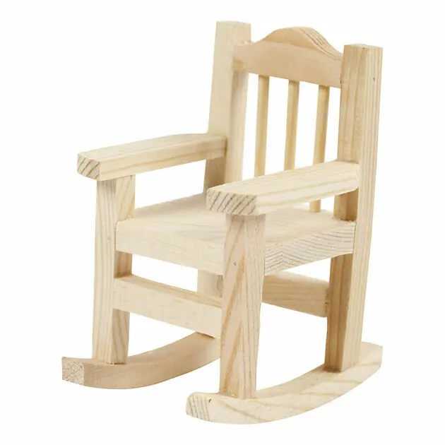 Actieprijs Houten Mini Schommelstoel