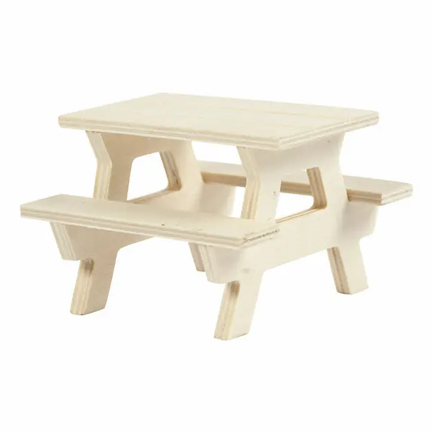 Houten Mini Picknicktafel Direct Verzonden