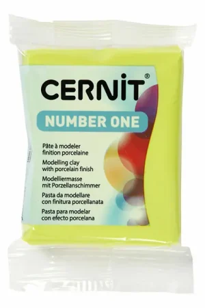 Voordeelprijs Cernit Boetseerklei Lime Green, 56 gram