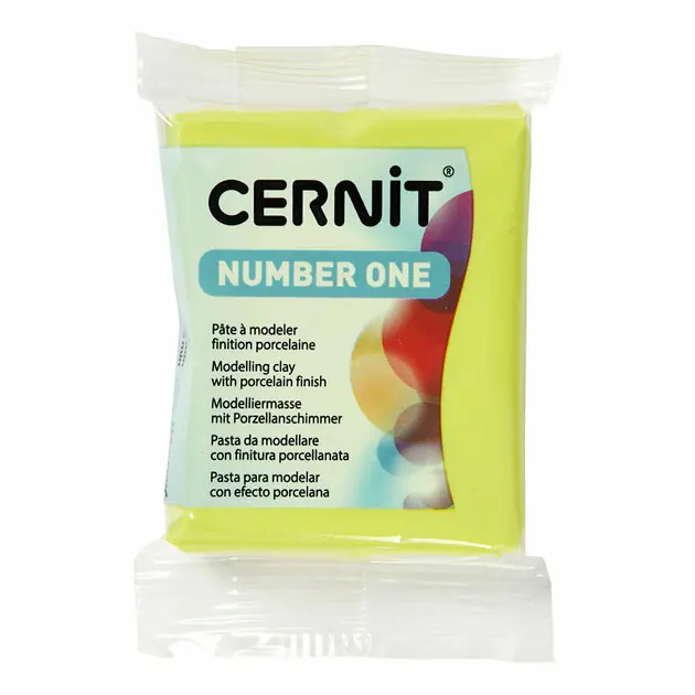 Voordeelprijs Cernit Boetseerklei Lime Green, 56 gram