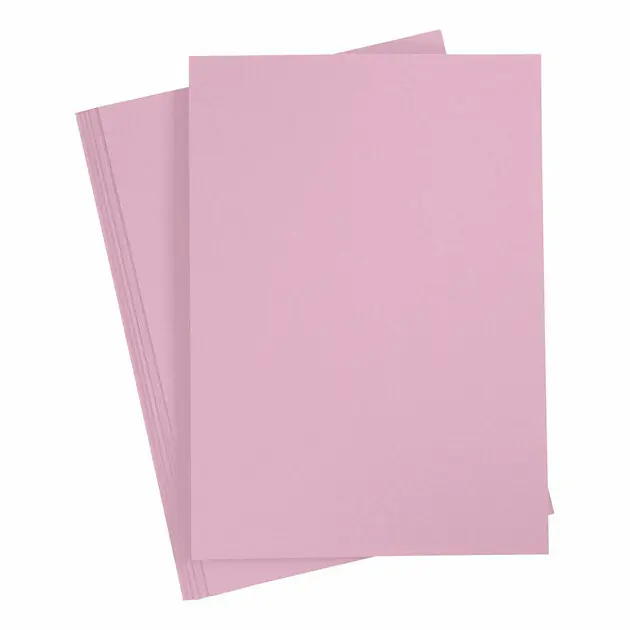 Hoge Kwaliteit Karton Lichtpaars A4 220g, 10st.