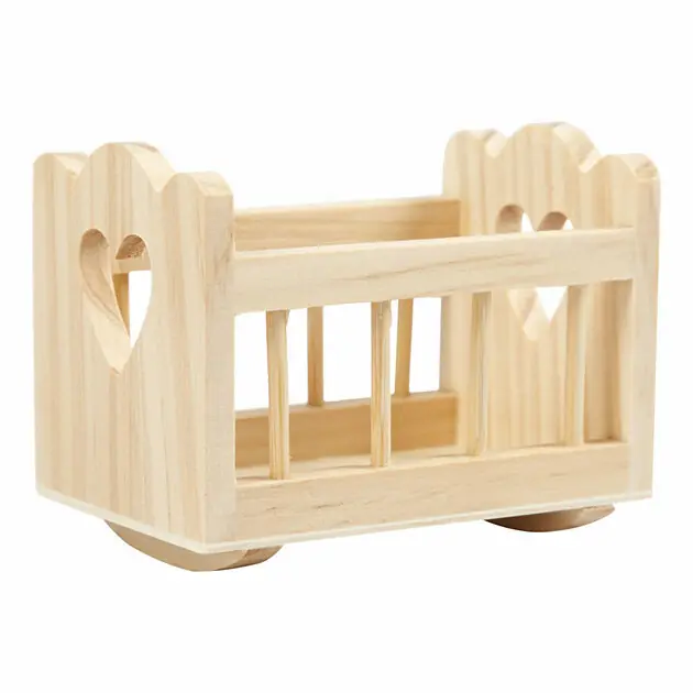 Dagaanbieding Houten Mini Wieg