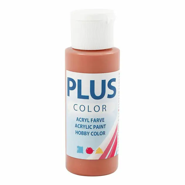 Plus Color Acrylverf Terracotta, 60ml Meest Verkocht