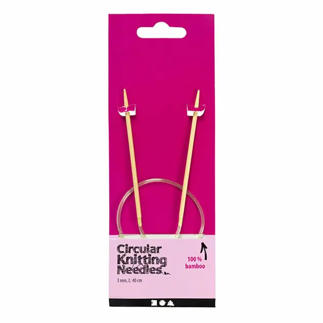Express Levering Rond Breinaalden 3 mm, 40cm