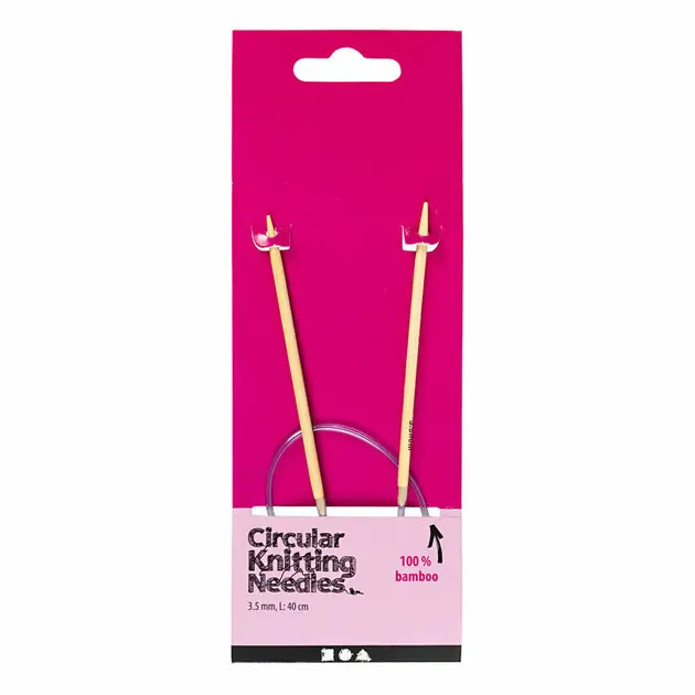 Hete Deal Rond Breinaalden 3,5 mm, 40cm