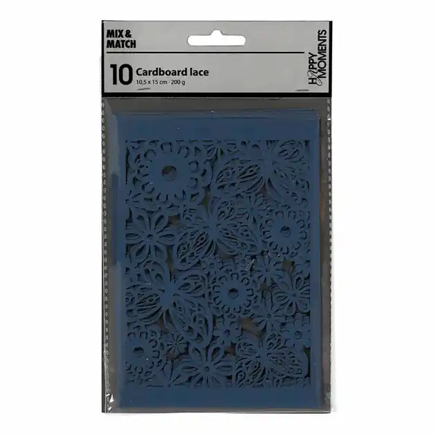 Patroonkarton Blauw, 10st. Lage Prijs