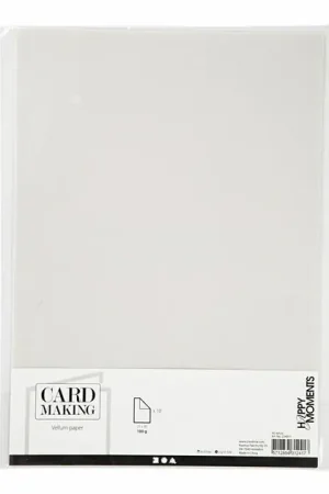 Vellumpapier A4 Off-white, 10 Vellen Nieuw