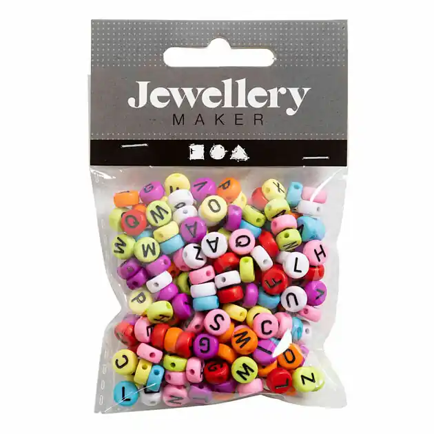 Ronde Letterkralen Diverse Kleuren, 25 gram Meest Verkocht