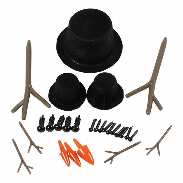 Betrouwbaar Hoeden, Neuzen en Takken voor Klei Accessoires Set