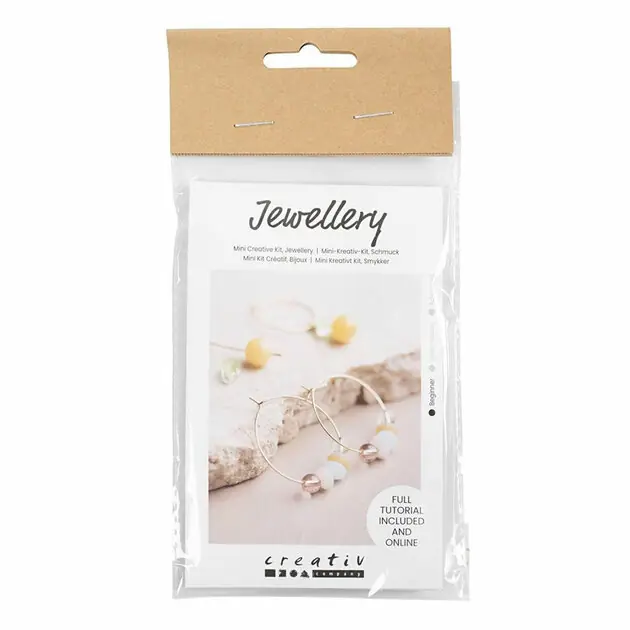 Mini Hobbyset Sieraden Oorringen met Kralen Tijdelijk Beschikbaar