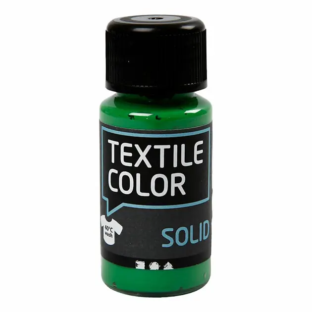 Textile Color Dekkende Textielverf - Briljant Groen, 50ml Speciale Aanbieding