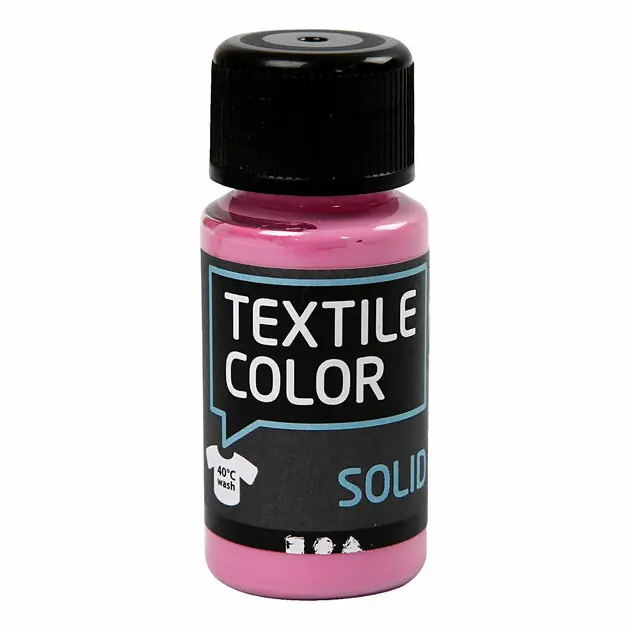 Koop Vandaag Textile Color Dekkende Textielverf - Roze, 50ml