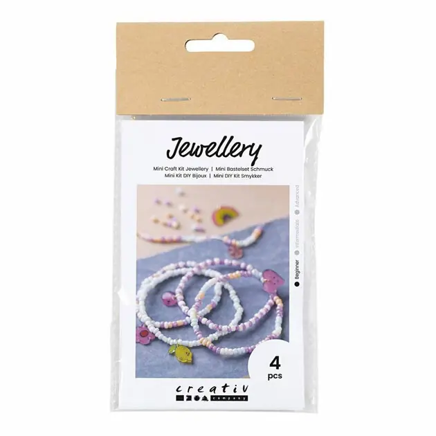 Mini Hobbyset Sieraden Krimpfolie Armbanden Paars Direct Beschikbaar