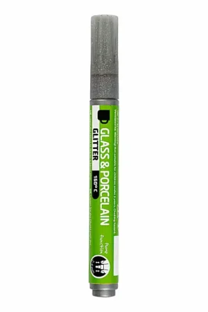 Uitverkoop Glas- en Porseleinstift Glitter Semi-Dekkend - Grijs