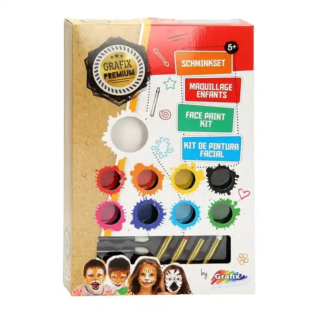 Goedkoop Schminkset, 9 kleuren