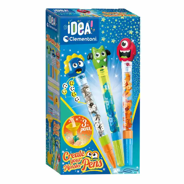 Clementoni Idea Maak je eigen Pennen Monster Weekendaanbieding