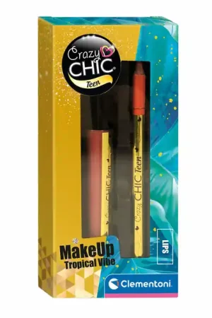 Superprijs Clementoni Crazy Chic Lipgloss en Lippotlood Tropical Vibe, 2st.