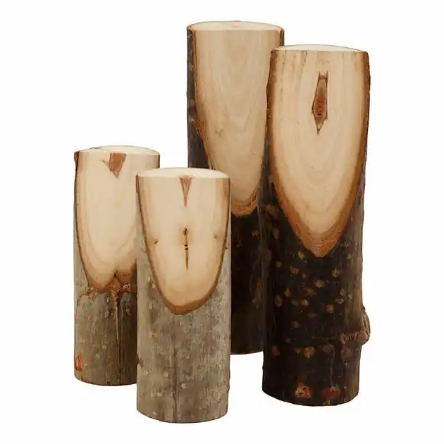 Speciale Aanbieding Decoratieve Boomstam Divers, 4st.