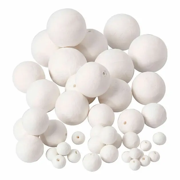 Betrouwbaar Katoen Ballen Wit, 42st.