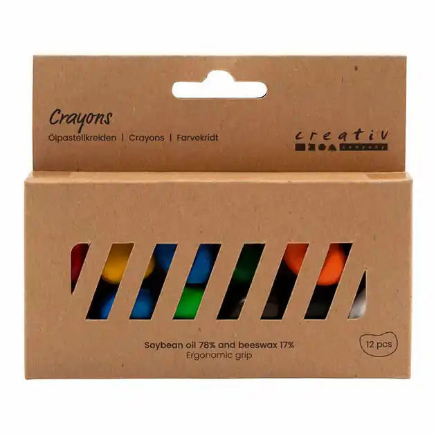 Snelle Levering Krijtjes Bonen Diverse Kleuren, 12st.