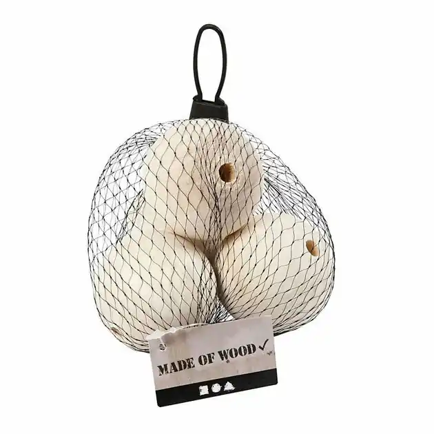 Houten Kraal 5mm, 4st. Snelle Levering