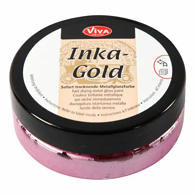 Inka-Gold Glanswax - Magenta, 50ml Hoge Kwaliteit