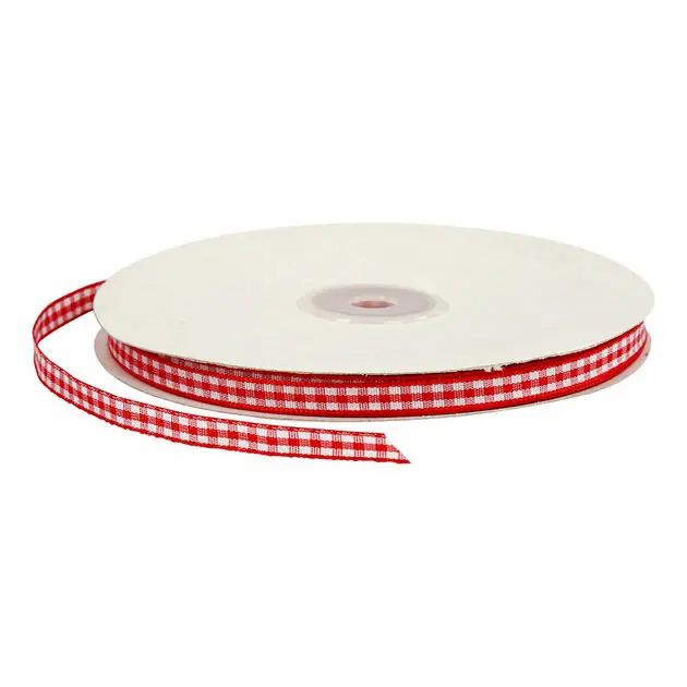 Lage Prijs Geruit Lint, 50m