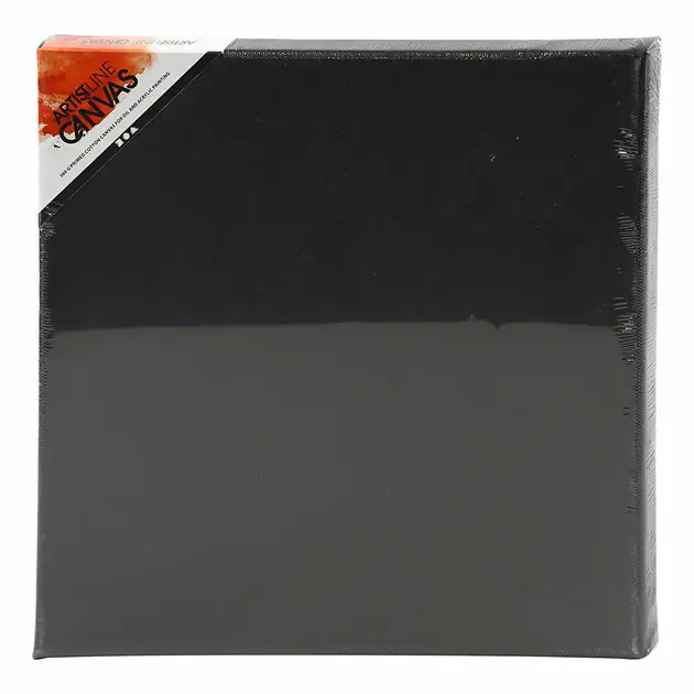 Artistline Canvas Zwart 30x30cm, 10st. Fabrieksprijs