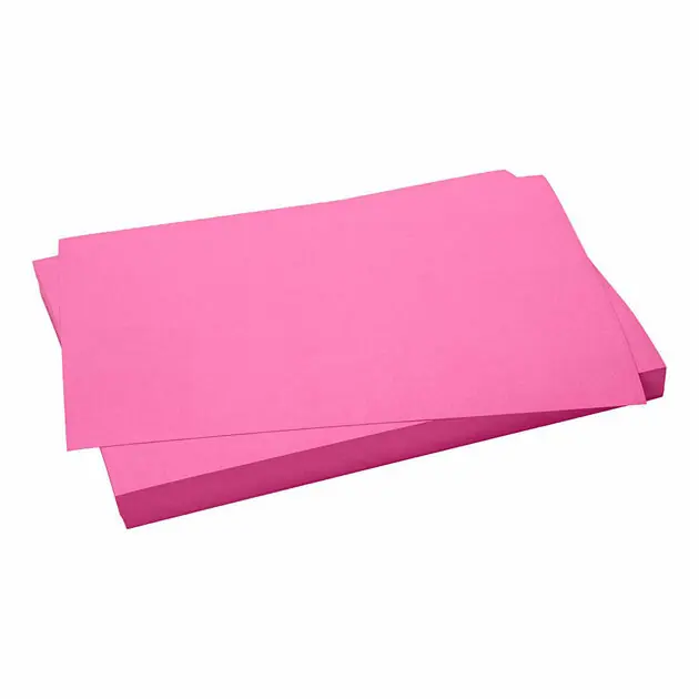 Flitsaanbieding Gekleurd Karton Roze A4 270gr, 100 Vellen