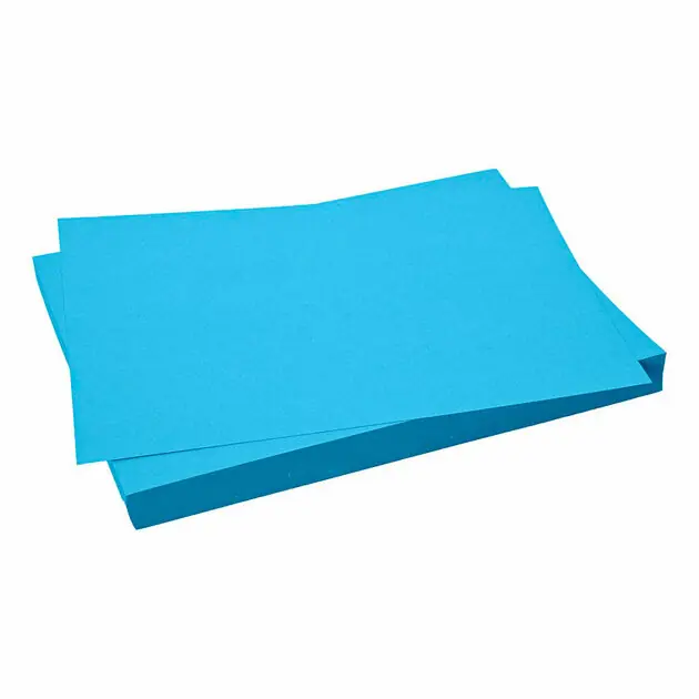 Koop Vandaag Gekleurd Karton Turquoise 270gr, 100 Vellen