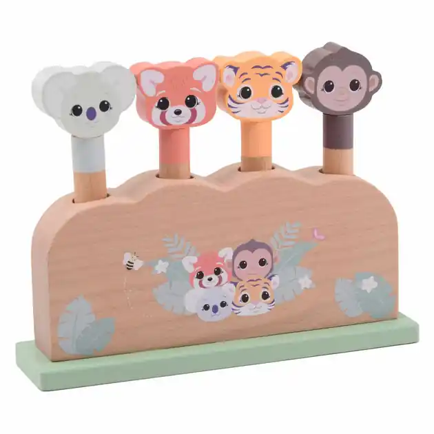 Joueco The Wildies Houten Pop-Up Wildies Betaalbaar