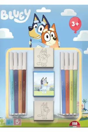 Superprijs Bluey Stempelset, 11dlg.