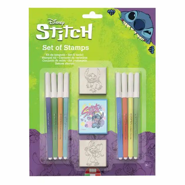 Stitch Stempelset, 11dlg. Finale Uitverkoop