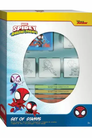 Premium Spidey Stempelset met 4 Stempels
