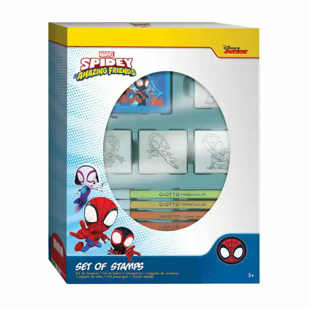 Premium Spidey Stempelset met 4 Stempels