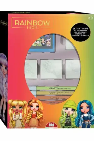 Rainbow High Stempelset met 4 Stempels Gratis Retour