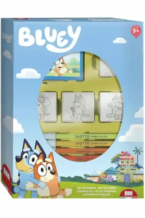 Bluey Stempelset met 4 Stempels Lage Kosten