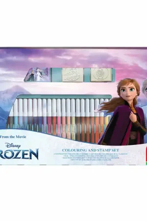 Frozen Kleurset met Stempels, 41dlg. Aanbieding