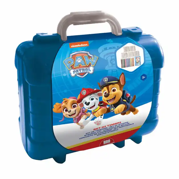 Populair PAW Patrol Reis Stempel- en Kleurkoffer