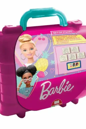 Barbie Reis Stempel- en Kleurkoffer Lage Kosten