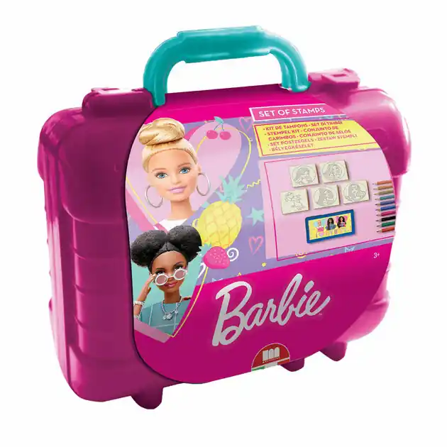 Barbie Reis Stempel- en Kleurkoffer Lage Kosten