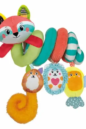 Beste Prijs Clementoni Baby Stoffen Kinderwagenspiraal Wasbeer