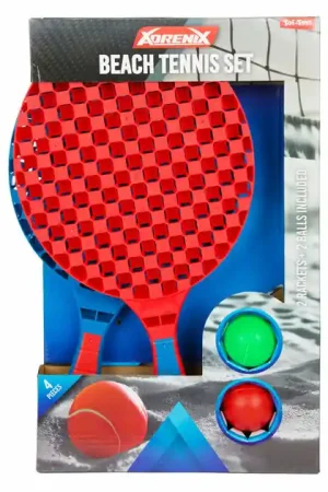 Adrenix Strand Tennisset, 4dlg. Uitverkoop