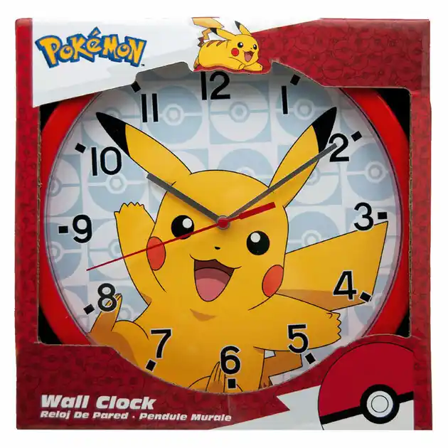 Weekendaanbieding Pokémon Wandklok