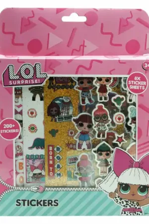 L.O.L. Stickerset, 200st. Gratis Retour