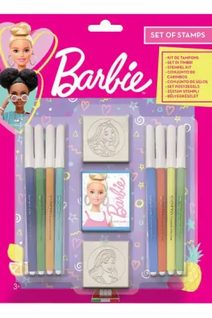 Laatste Versie Barbie Stempelset, 11dlg.