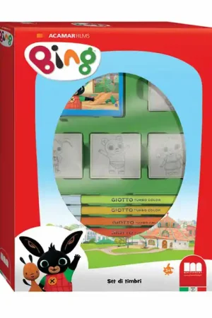Express Levering Bing Stempelset met 4 Stempels