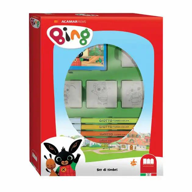 Express Levering Bing Stempelset met 4 Stempels