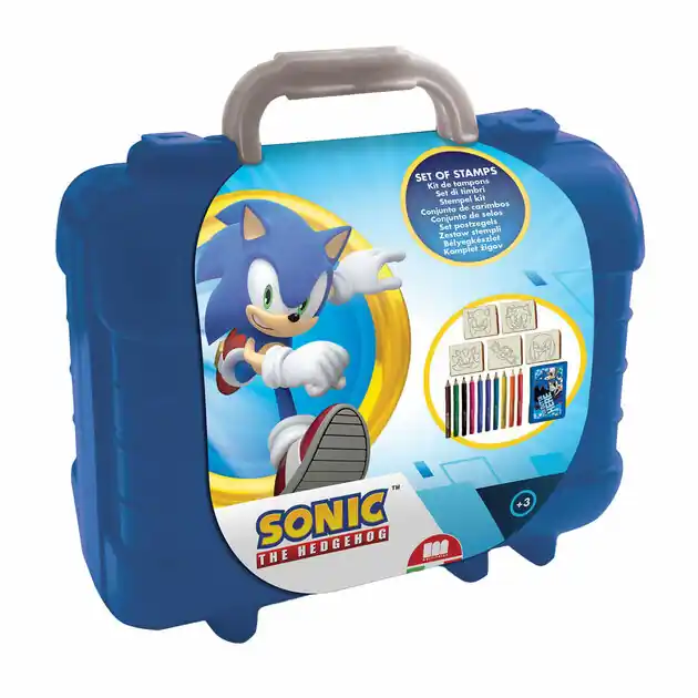Fabrieksprijs Sonic Reis Stempel- en Kleurkoffer
